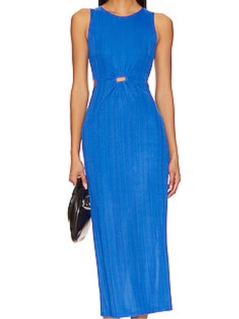 MINKPINK Midi Dress with Waist Cutout
